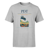 Thumbnail for Eastern Oregon Regional Airport (PDT) T-Shirt single-side front print in Light Gray | eastern-oregon-regional-airport-pdt-double-side-t-shirt
