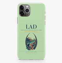 Thumbnail for Luanda Airport (LAD) design on light green iPhone 16 Pro MagSafe case
