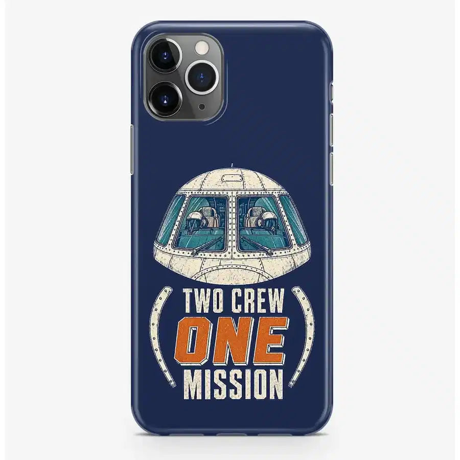 SIGNAL 397 - Two Crew One Mission - MagSafe iPhone Pro Max design on navy blue magsafe iphone pro max