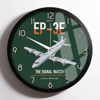 Thumbnail for EP-3E ARIES II design on dark green framed wall clock