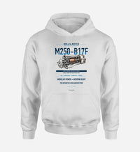 Thumbnail for M250-B17F design on white hoodie single side