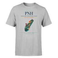 Thumbnail for Phnom Penh International Airport (PNH) T-Shirt single-side front print in Light Gray | phnom-penh-international-airport-pnh-double-side-t-shirt
