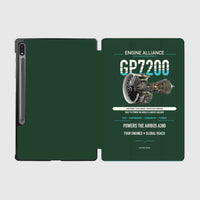 Thumbnail for GP7200 design on dark green samsung tablet tablet case