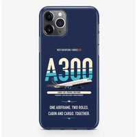 Thumbnail for Airbus A300C4-203 Case ProMax design on navy blue iphone case promax