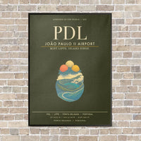 Thumbnail for Joao Paulo II Airport PDL - Canvas Framed - Green Army