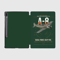 Thumbnail for Focke-Wulf Fw 190A-8 design on dark green samsung tablet tablet case