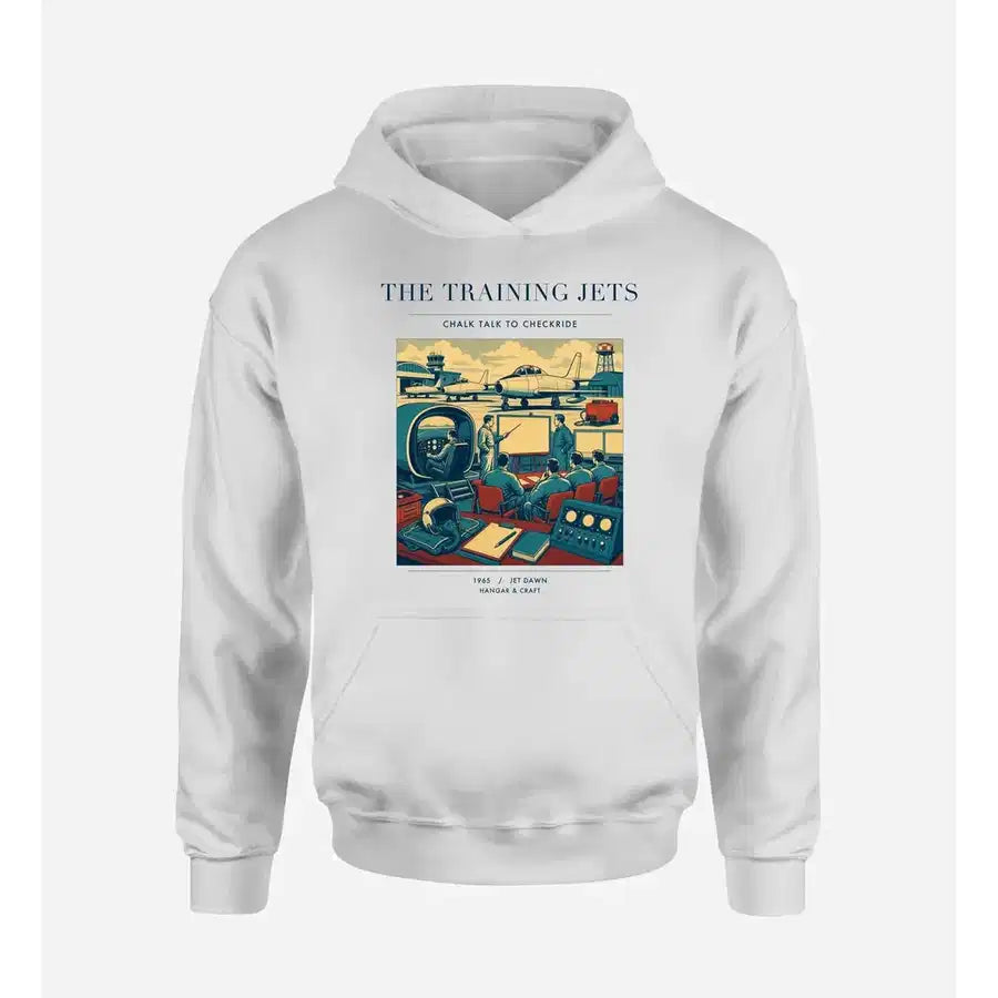 VINTAGE G4126 - The Training Jets - Premium Hoodie design on white premium