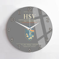 Thumbnail for Huntsville International Airport HSV Wall-Clock No-Frame - Gray