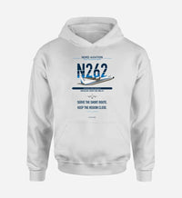 Thumbnail for Nord 262A design on white hoodie single side