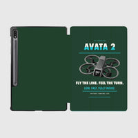 Thumbnail for DJI Avata 2 design on dark green samsung tablet tablet case