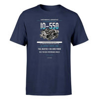 Thumbnail for IO-550 design on navy blue single side