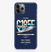 Thumbnail for Cessna A185F Skywagon design on navy blue magsafe iphone case, for iPhone Pro Max