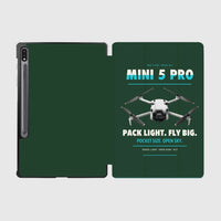 Thumbnail for DJI Mini 5 Pro design on dark green samsung tablet tablet case
