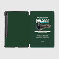 Thumbnail for PW6000 design on dark green samsung tablet tablet case