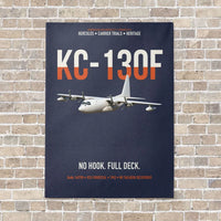 Thumbnail for KC-130F BuNo 149798 vertical canvas print - no frame - navy blue background
