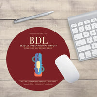 Thumbnail for Bradley International Airport BDL - Dark Red