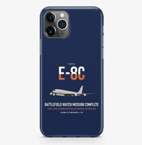 Thumbnail for E-8C Joint STARS design on navy blue magsafe iphone case, for iPhone Pro Max
