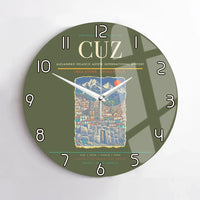 Thumbnail for Alejandro Velasco Astete International Airport CUZ Wall-Clock No-Frame - Green Army