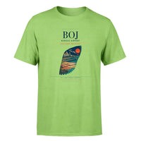 Thumbnail for Burgas Airport (BOJ) Premium T-Shirt Light Green