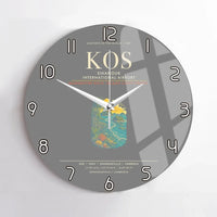 Thumbnail for Sihanouk International Airport Sihanoukville KOS Wall-Clock No-Frame - Gray