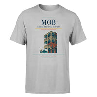 Thumbnail for Mobile Regional Airport (MOB) T-Shirt single-side front print in Light Gray | mobile-regional-airport-mob-double-side-t-shirt