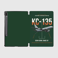 Thumbnail for KC-135 STRATOTANKER design on dark green samsung tablet tablet case