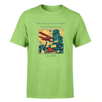 Thumbnail for VINTAGE G4451 - The Grain Elevator Waypoint - Premium T-Shirt design on lightgreen premium t shirt