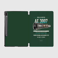 Thumbnail for AE 3007 design on dark green samsung tablet tablet case