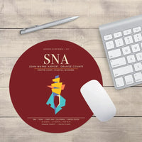 Thumbnail for John Wayne Airport Orange County SNA - Dark Red