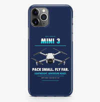 Thumbnail for DJI Mini 3 Case ProMax design on navy blue iphone case promax