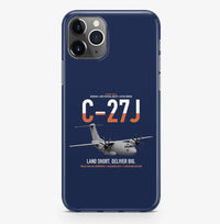Thumbnail for C-27J Spartan design on navy blue magsafe iphone case, for iPhone Pro Max