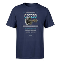 Thumbnail for GP7200 design on navy blue single side