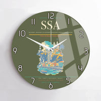 Thumbnail for Salvador - Deputado Luis Eduardo Magalhaes International Airport SSA Wall-Clock No-Frame - Green Army
