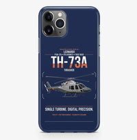 Thumbnail for Leonardo TH-73A Thrasher design on navy blue magsafe iphone case, for iPhone Pro Max