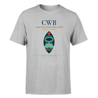 Thumbnail for Afonso Pena International Airport (CWB) T-Shirt single-side front print in Light Gray | afonso-pena-international-airport-cwb-double-side-t-shirt