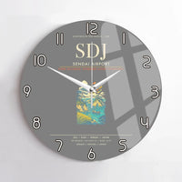 Thumbnail for Sendai Airport SDJ Wall-Clock No-Frame - Gray