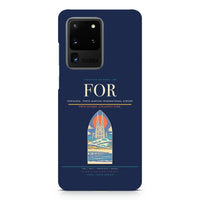 Thumbnail for Fortaleza - Pinto Martins International Airport FOR Samsung Case - Navy Blue