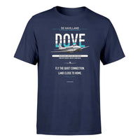 Thumbnail for de Havilland DH.104 Dove 8 design on navy blue single side