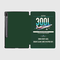 Thumbnail for Extra 300L design on dark green samsung tablet tablet case
