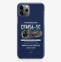 Thumbnail for CFM56-5C Case ProMax design on navy blue iphone case promax