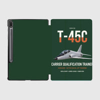 Thumbnail for T-45C Goshawk design on dark green samsung tablet tablet case