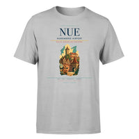 Thumbnail for Nuremberg Airport (NUE) T-Shirt single-side front print in Light Gray | nuremberg-airport-nue-double-side-t-shirt