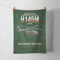 Thumbnail for Airbus Helicopters H145M LUH SOF design on dark green towel