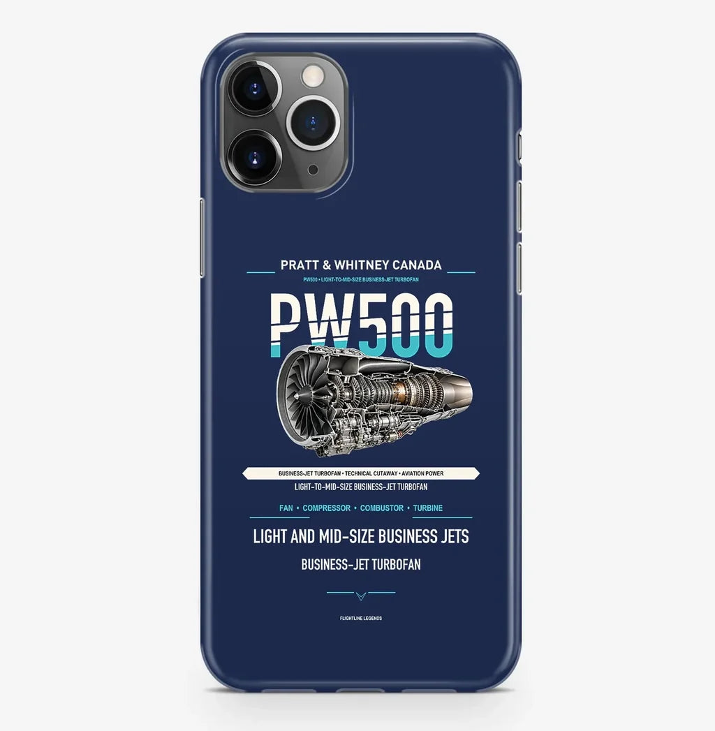 PW500 Case ProMax design on navy blue iphone case promax