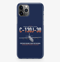 Thumbnail for C-130J-30 Super Hercules design on navy blue magsafe iphone case, for iPhone Pro Max