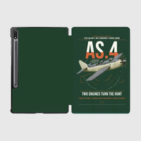 Thumbnail for Fairey Gannet AS.4 design on dark green samsung tablet tablet case