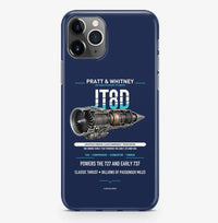 Thumbnail for JT8D Case ProMax design on navy blue iphone case promax