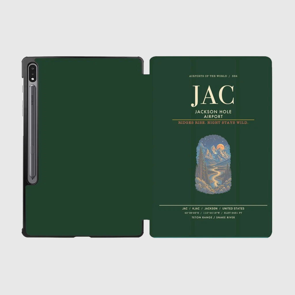 Jackson Hole Airport JAC - Dark Green
