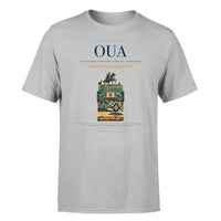 Thumbnail for Thomas Sankara International Airport (OUA) T-Shirt single-side front print in Light Gray | thomas-sankara-international-airport-oua-double-side-t-shirt