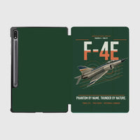 Thumbnail for F-4E Phantom II design on dark green samsung tablet tablet case